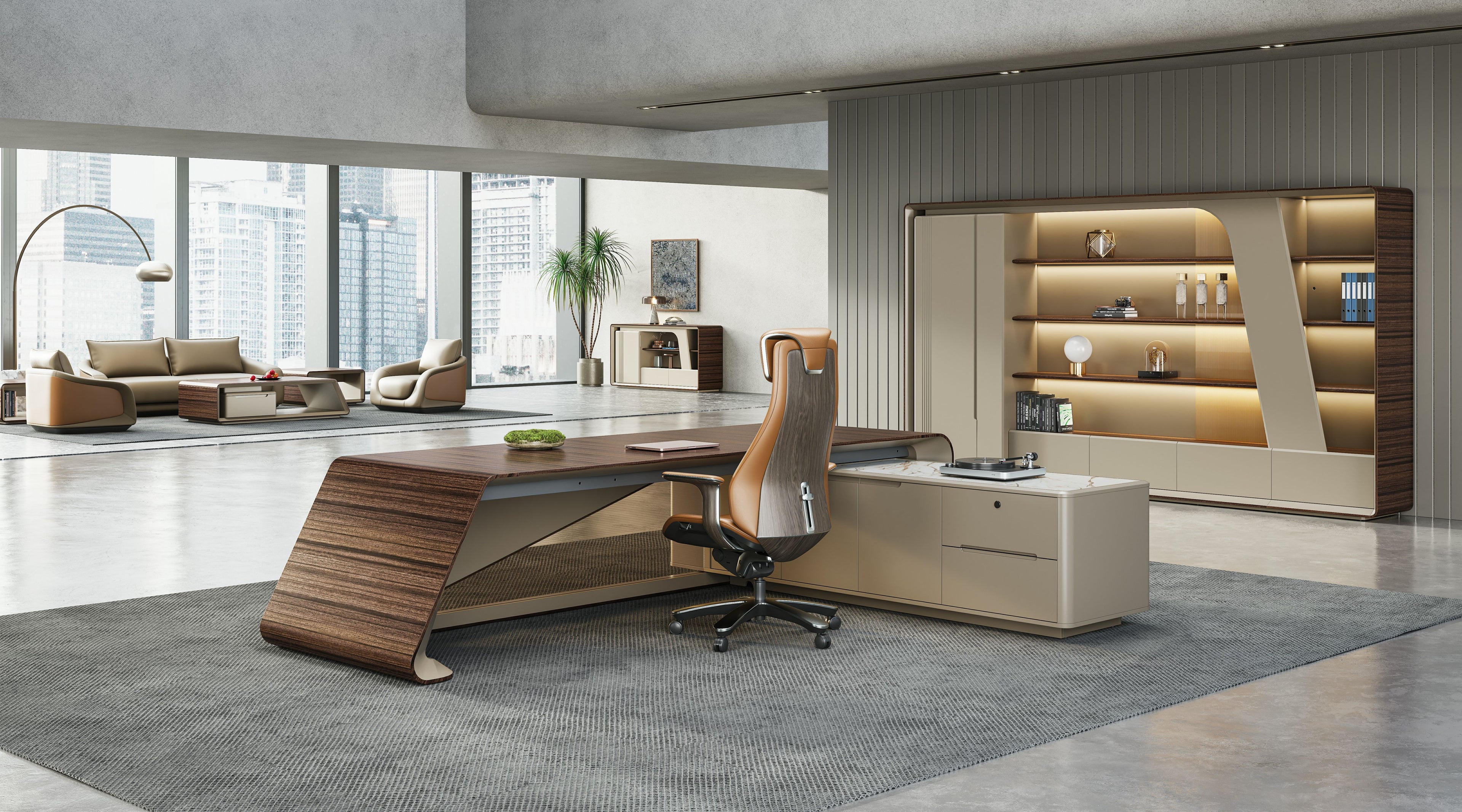 Veopai Series Executive Desk