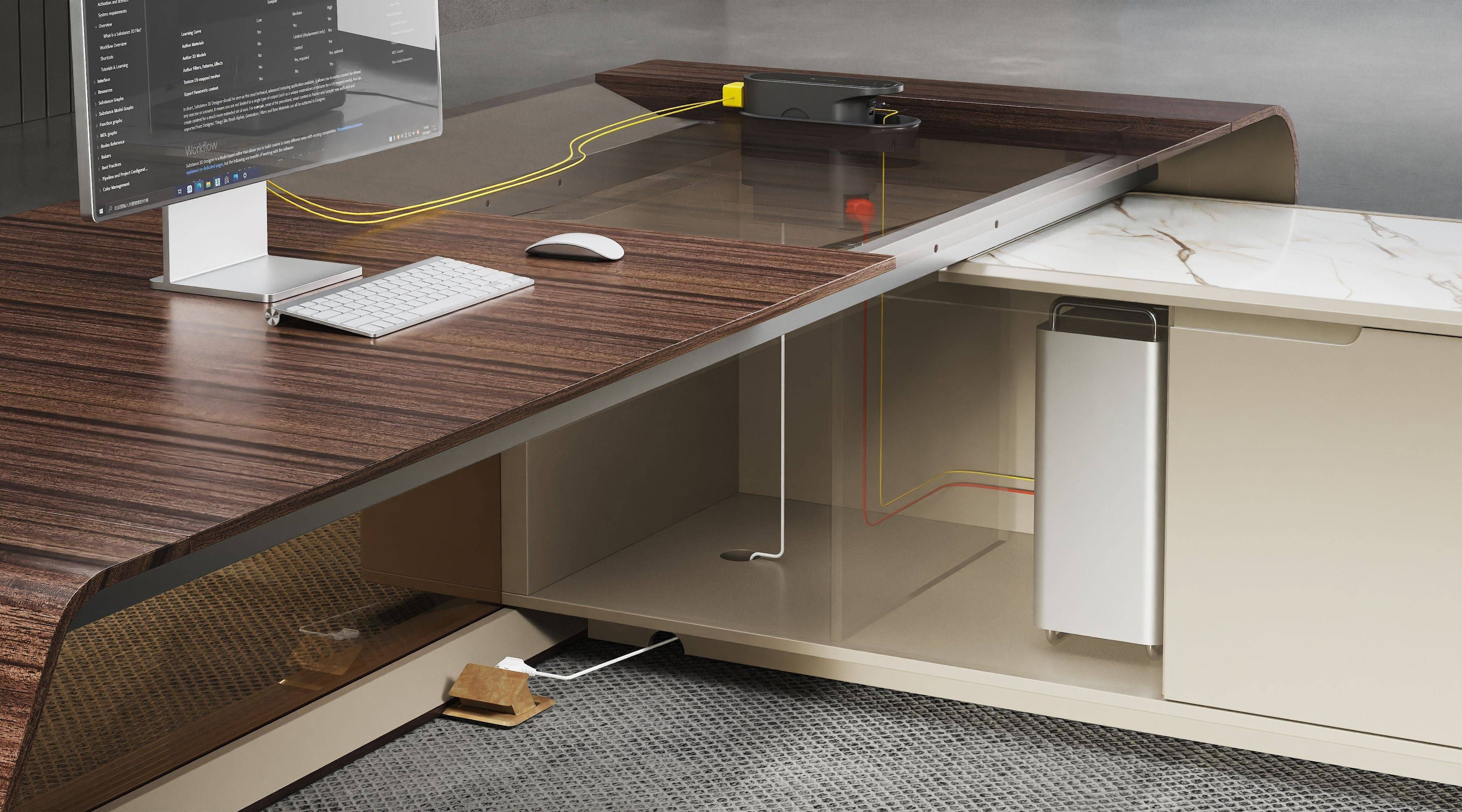 Veopai Series Executive Desk